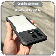 Ốp chống sốc Xundd Poco X6 - X6 Pro - M6 Pro, lưng PC không bị ố vàng