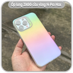 Ốp lưng ZAGG cầu vòng cho iPhone 14 Pro Max