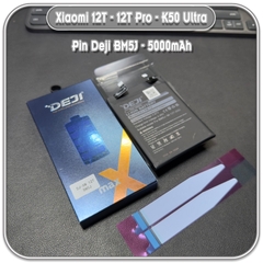 Thay pin Deji cho Xiaomi 12T - 12T Pro - K50 Ultra, BM5J 5000mAh