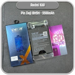 Thay pin Redmi K60, Deji BM5M 5500mAh