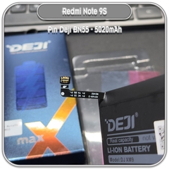 Thay pin Redmi Note 9S, Deji BN55 5020mAh