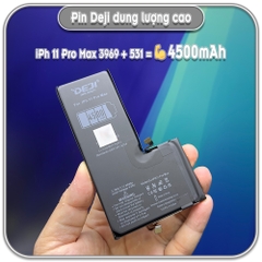 Thay pin Deji dung lượng cao cho iPhone 11 / Pro / Pro Max