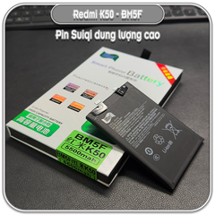 Thay pin Suiqi BM5F cho Redmi K50 - K60E, 5500mAh