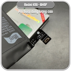 Thay pin Suiqi BM5F cho Redmi K50 - K60E, 5500mAh