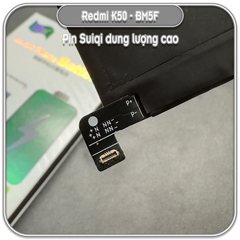 Thay pin Suiqi BM5F cho Redmi K50 - K60E, 5500mAh