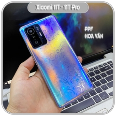 Miếng dán PPF trong ánh 7 màu hoa văn cho Xiaomi Mi 11T - 11T Pro