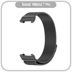 Dây kim loại nhuyễn khóa nam châm Xiaomi Miband 7 Pro hãng Mijobs