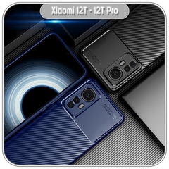 Ốp lưng cho Xiaomi 12T - 12T Pro chống sốc Carbon Auto Focus