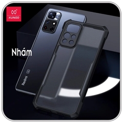 Ốp lưng cho Xiaomi Poco M4 Pro - Redmi Note 11 chống sốc trong viền nhựa dẻo XunDD - Hàng nhập khẩu - Trong Viền Đen