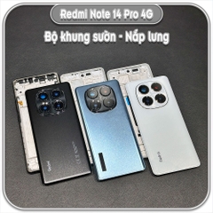 Thay bộ vỏ khung sườn, nắp lưng cho Redmi Note 14 Pro 4G