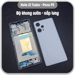 Thay bộ vỏ khung sườn, nắp lưng cho Redmi Note 12 Turbo - Poco F5