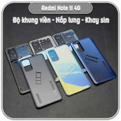 Thay bộ vỏ khung sườn, nắp lưng cho Redmi Note 11 4G
