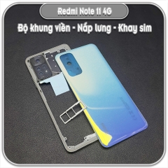 Thay bộ vỏ khung sườn, nắp lưng cho Redmi Note 11 4G