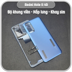Thay bộ vỏ khung sườn, nắp lưng cho Redmi Note 11 4G