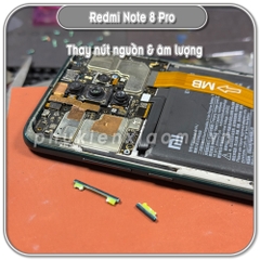Thay nút nguồn & âm lượng Redmi Note 8 Pro