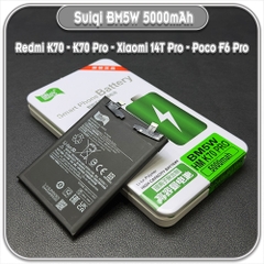 Thay pin Xiaomi 14T Pro - Redmi K70 - K70 Pro - Poco F6 Pro, Suiqi BM5W 5000mAh