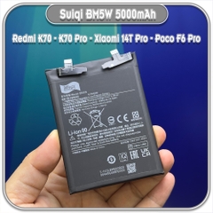 Thay pin Xiaomi 14T Pro - Redmi K70 - K70 Pro - Poco F6 Pro, Suiqi BM5W 5000mAh