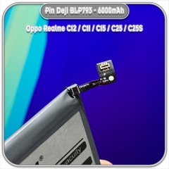 Thay pin cho Oppo Realme C12 / C11 / C15 / C25 / C25S Deji BLP793 6000mAh