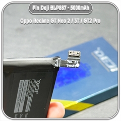 Thay pin cho Oppo Realme GT Neo 2 / 3T / GT2 Pro Deji BLP887 5000mAh
