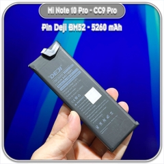 Thay pin cho Xiaomi Mi Note 10 Pro - CC9 Pro Deji BM52 5260mAh