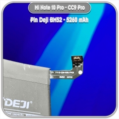 Thay pin cho Xiaomi Mi Note 10 Pro - CC9 Pro Deji BM52 5260mAh