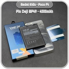 Thay pin Redmi K40s - Poco F4, Deji BP49 4500mAh