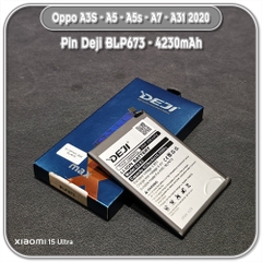 Thay pin cho Oppo A3s - A5 - A5s - A7 - A31 2020, Deji BLP673 4230mAh