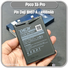 Thay pin Xiaomi 13T - Poco X6 Pro Deji BM5T-A 4900mAh