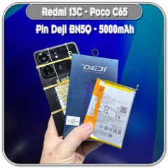 Thay pin Deji cho Redmi 13C - Poco C65, BN5Q 5000mAh