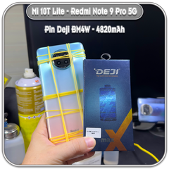 Thay pin Xiaomi Mi 10T Lite - Note 9 Pro 5G, Deji BM4W 4820mAh