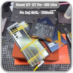 Thay pin Deji cho Xiaomi 12T - 12T Pro - K50 Ultra, BM5J 5000mAh