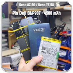 Thay pin cho Oppo Reno 8z 5G / Reno 7 4G / Reno 7z 5G / Reno 8 4G , Deji BLP907 4500mAh