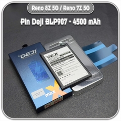Thay pin cho Oppo Reno 8z 5G / Reno 7 4G / Reno 7z 5G / Reno 8 4G , Deji BLP907 4500mAh