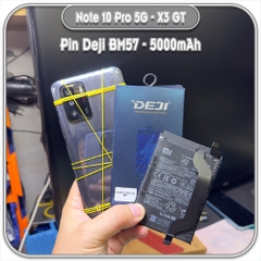 Thay pin Redmi Note 10 Pro 5G - Poco X3 GT , Deji BM57 5000mAh