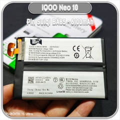 Thay pin iQOO Neo 10 Suiqi BA85 6100mAh