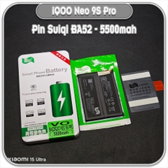 Thay pin iQOO Neo 9S Pro Suiqi BA52 5500mAh