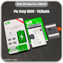 Thay pin iQOO Z10 Turbo Pro / Y300 GT Suiqi BA98 7620mAh