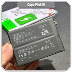 Thay pin cho Oppo Find X5 Suiqi BLP891 4800mAh