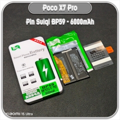 Thay pin Poco X7 Pro 5G Suiqi BP59 6000mAh
