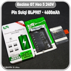 Thay pin Realme GT Neo 5 240W Suiqi BLP987 4600mAh