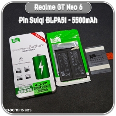 Thay pin Realme GT Neo 6 / GT 6T Suiqi BLPA51 5500mAh