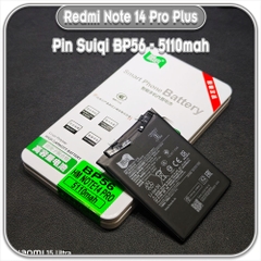 Thay pin Redmi Note 14 Pro Plus Suiqi BP56 5110mAh - Quốc Tế
