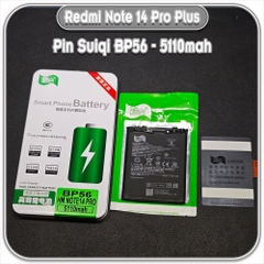 Thay pin Redmi Note 14 Pro Plus Suiqi BP56 5110mAh - Quốc Tế