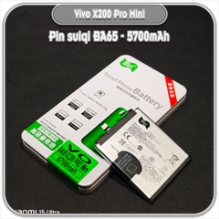 Thay pin Vivo X200 Pro Mini Suiqi BA65 5700mAh