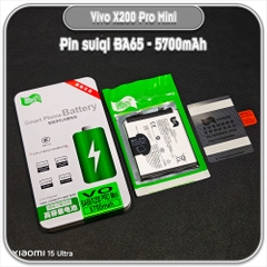 Thay pin Vivo X200 Pro Mini Suiqi BA65 5700mAh