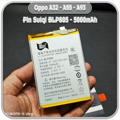 Thay pin Oppo A32 - A55 - A93 5G, Suiqi BLP805 5000mAh