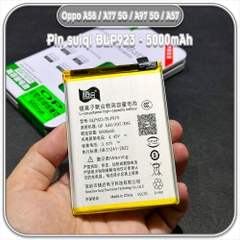 Thay pin cho Oppo A58 / A77 5G / A97 5G / A57s / A57 / A78 Suiqi BLP923 5000mAh