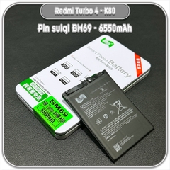 Thay pin cho Redmi Turbo 4 - Redmi K80 Suiqi BM69 6550mAh