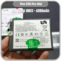 Thay Pin Vivo S30 Pro Mini, Suiqi BB13 6500mAh