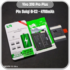 Thay pin Vivo X90 Pro Plus, Suiqi B-X2 4700mAh